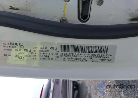 2016 Jeep Patriot Sport из США, поврежденный, VIN 1C4NJRBB8GD542438